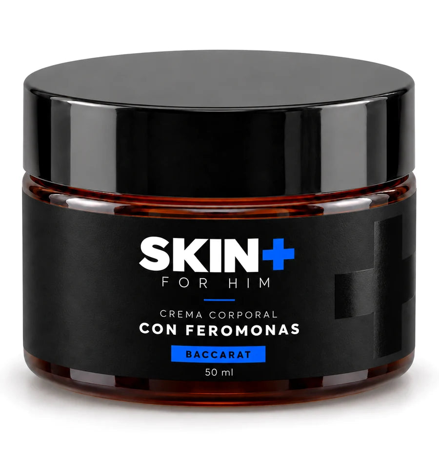SKIN+ For Him Baccarat, crema corporal con feromonas, 50 ml
